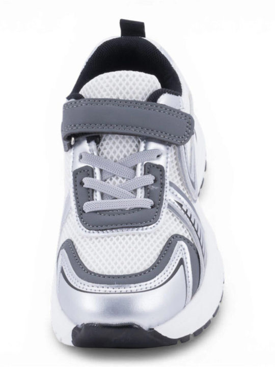 Παιδικά Sneakers με Σκρατς Λευκά