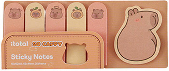 I Total Set Notizblöcke Sticky Notes & Tab So Cappy Braune