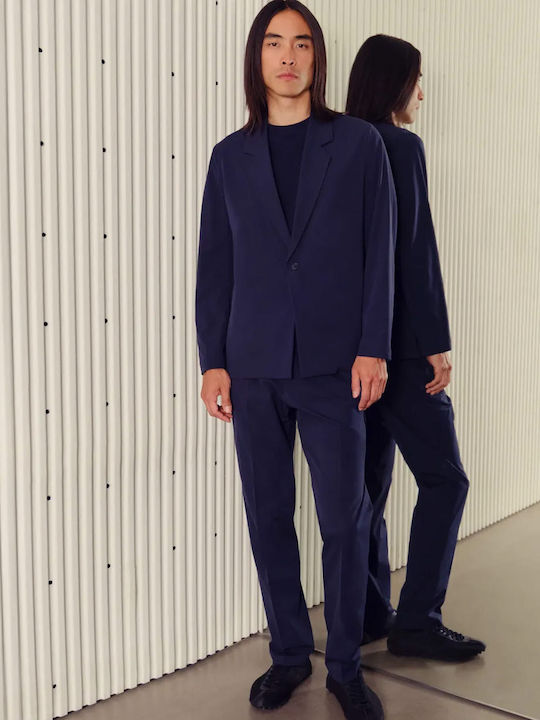 Trousers in Slim Fit Blue
