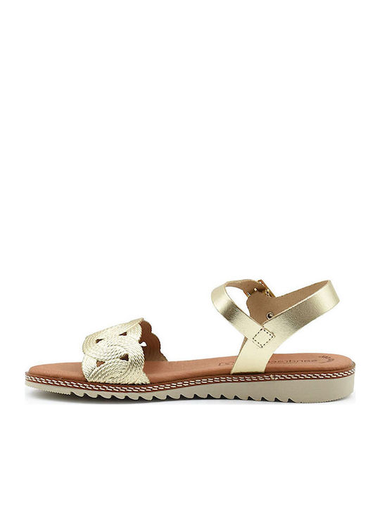 Gold Sandals