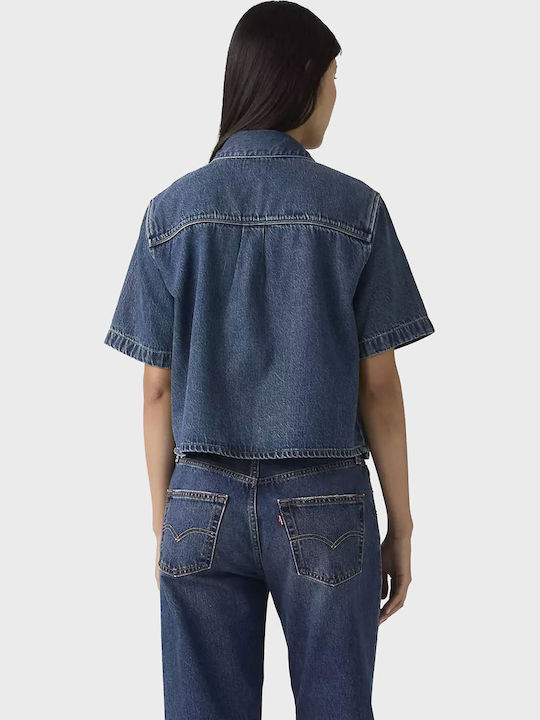 Long Sleeve Women's Shirt Blue