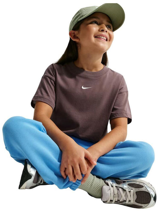 Παιδικό T-shirt Καφέ Sportswear