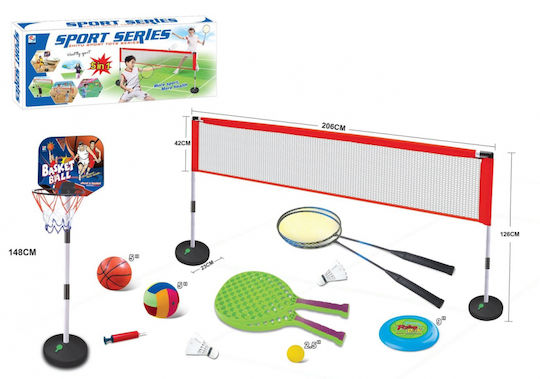 ikonka Badminton Outdoor Game