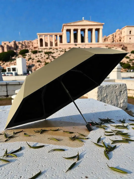 Knirps Umbrelă De Pluie Compactă Automată Bej