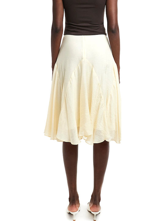 Topshop Maxi Damenröck Kittriño 31001157-Gelb-Creme Topshop Maxi Damenröck Kittriño 31001157-Gelb-Creme