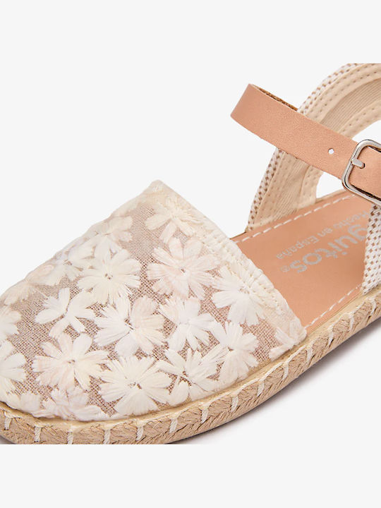 Kinder Espadrilles Beigen