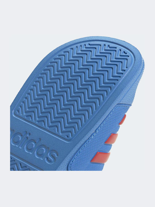 Kids' Flip Flops Slides Blue Adilette Shower