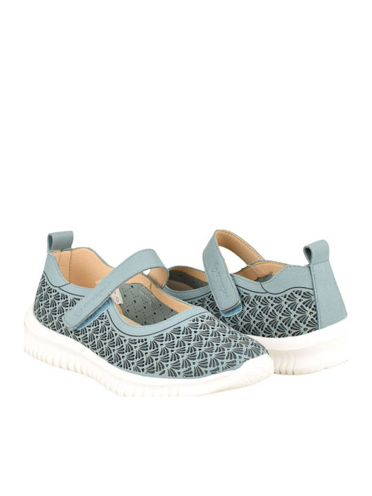 Anatomic Women's Canvas Blue Slip-Ons