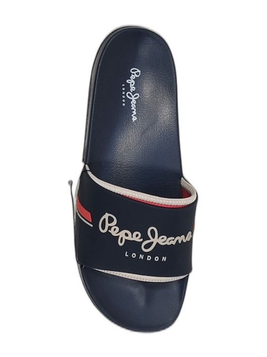 Men's Anatomic Blue Slides