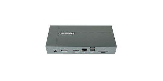 Kabelmeister Thunderbolt 4 / USB-A / USB-C Dockingstationen mit Grau (SO-18039)