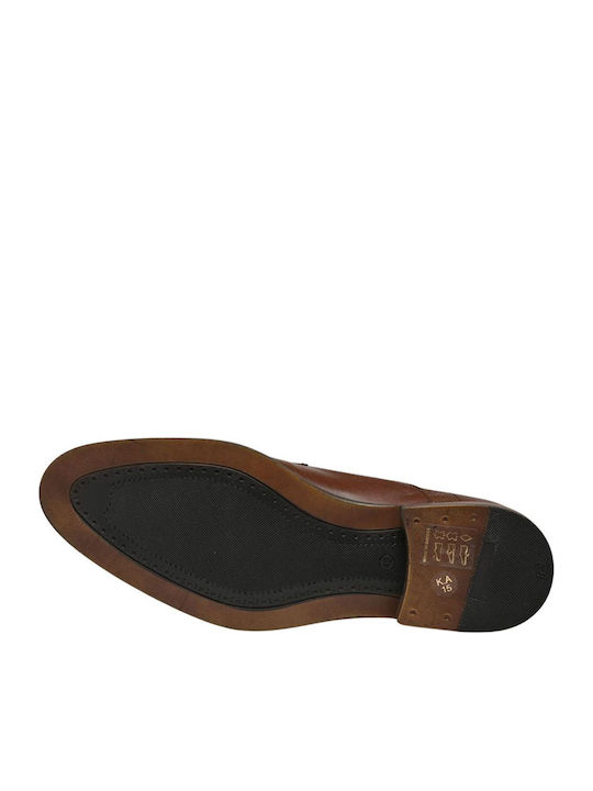 Leather Men's Casual Shoes Tabac Brown
