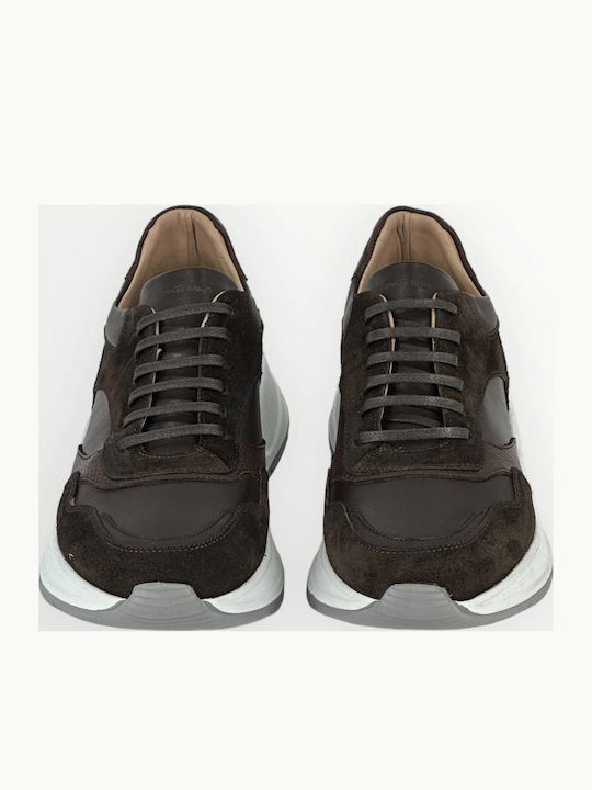 Pantofi Casual Pentru Bărbați Anatomici Din Piele Maro