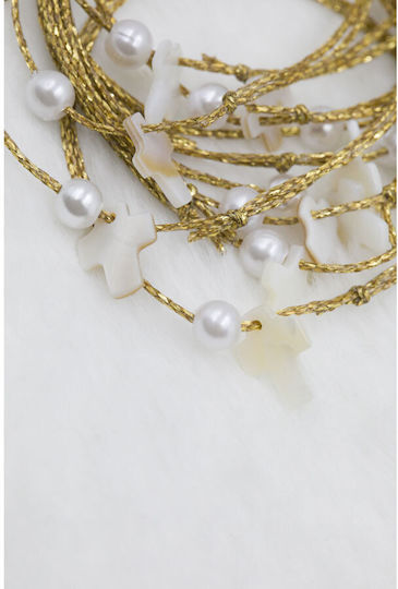 Kymi Christening Charm Gold Bracelet 50 Pieces