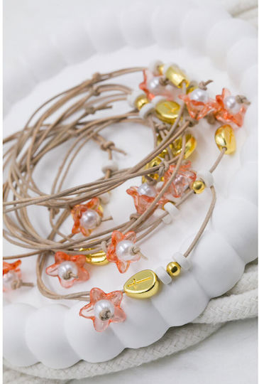 Kymi Taufe Anhänger Armband Weiß 50 Stück