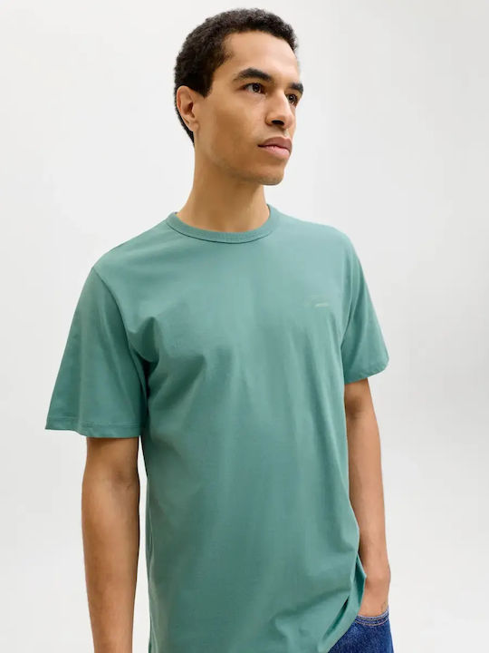 Crew Neck T-Shirt Mineral Blau