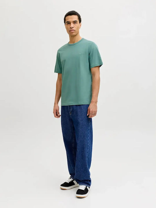 Crew Neck T-Shirt Mineral Blau