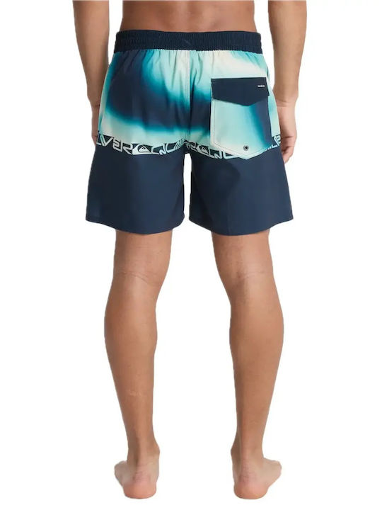 Everyday Men's Swim Shorts Blue with Patterns