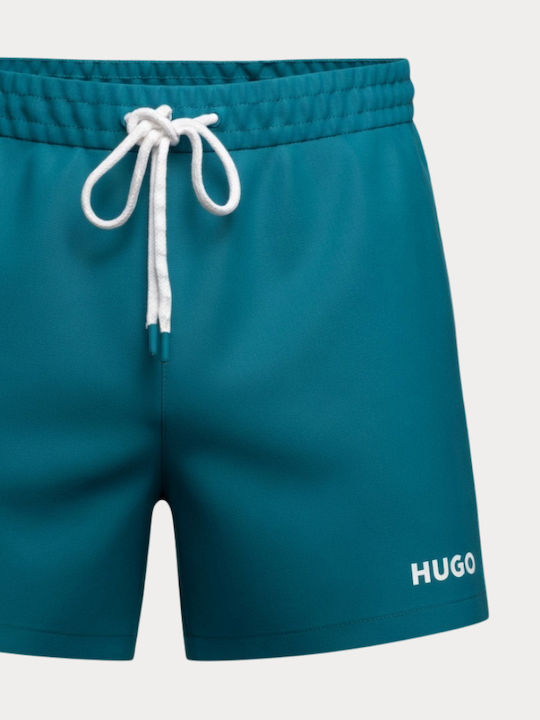 Haiti Men's Swimwear Shorts Medium Green / Blue
