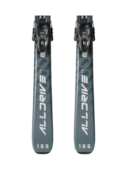 Nordica Alldrive Ανδρικά Πέδιλα Σκι σε Γκρι Χρώμα με Δέστρες
