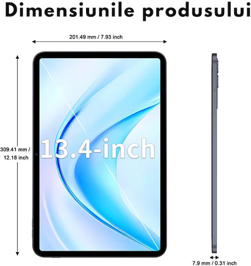 2-in-1 13.4" Tablet (6GB/256GB) Γκρι