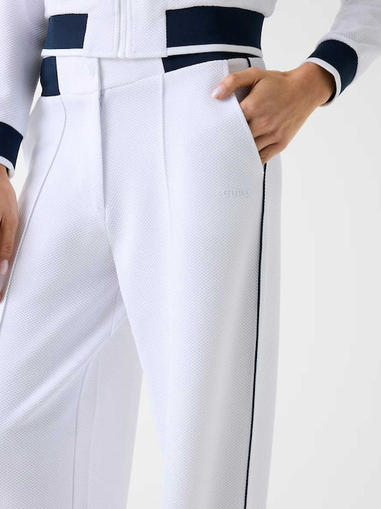Sweatpants White/Blue