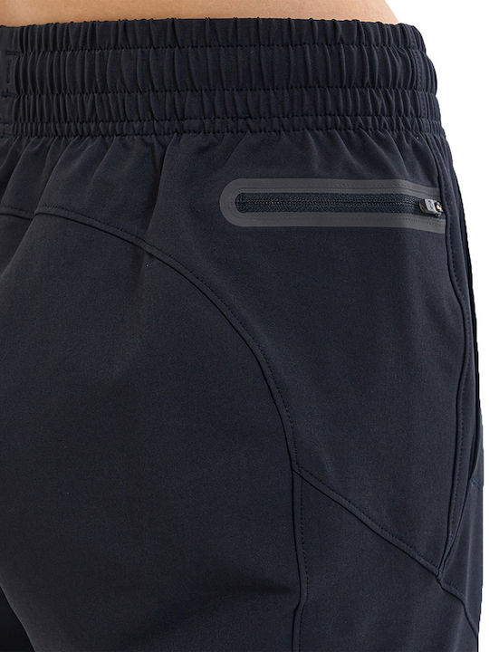 Unstoppable Παντελόνι Φόρμας με Λάστιχο Fleece Black