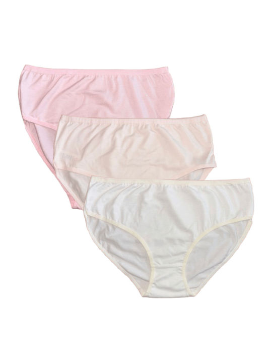 Damen-Slips 3er Pack Hellbeige