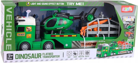 Lean Toys Δεινόσαυροι Σετ με Φορτηγό