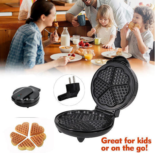 Aparat de Vafe pentru Vafe Rotunde 1000W