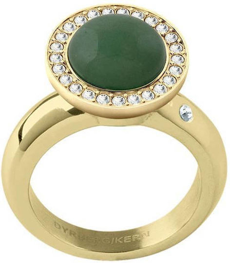 Dyrberg Kern Focus Topping Jade Stone Ανοξείδωτο Ατσάλι 343017