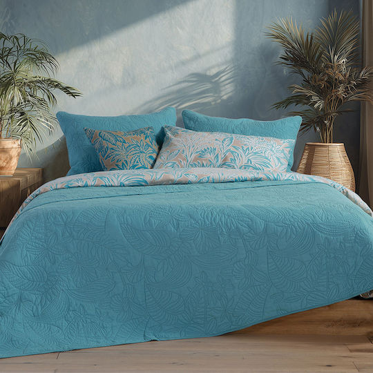 Nef-Nef Homeware Charisma Шалте Υπέρδιплο Синьо 230x240cm