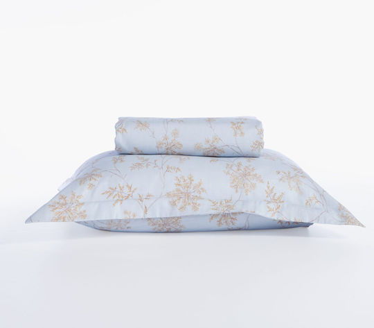 Nef-Nef Homeware Foxy Шалтета За Спалня От Полиестер Сребристо Синьо 240x230см