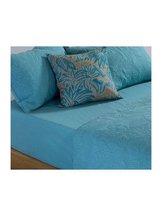 Nef-Nef Homeware Charisma Шалте Υπέρδιплο Синьо 230x240cm