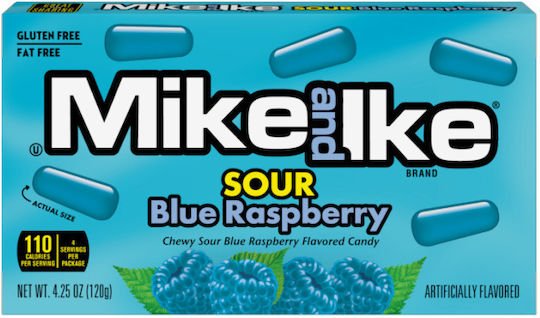 Mike Ike Sour Blue Raspberry Χγ 120gr