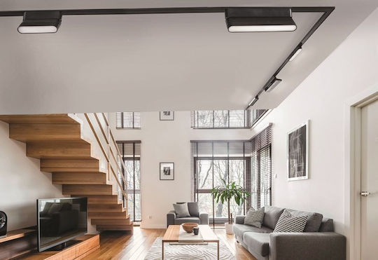 AZzardo Deckenleuchte Schwarz mit Integrierter LED
