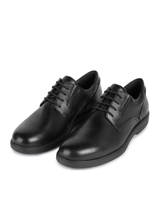 Δερμάτινα Ανδρικά Loafers σε Μαύρο Χρώμα