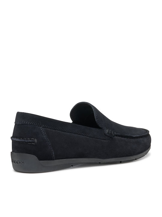 Siron Δερμάτινα Ανδρικά Loafers σε Μπλε Χρώμα