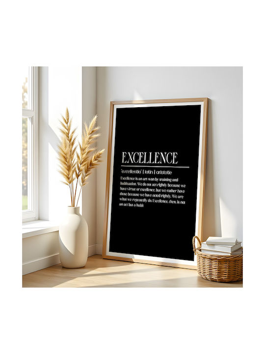Quote Poster Excellence Aristotle Pq147 50cm X 70cm