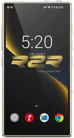 Fiio M33 R2r Преносим Музикален Плейър Златист – 24bit Дискретен R2r Android 13 Dap