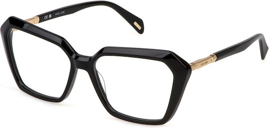 Police Vplp55 0700 Eyeglass Frames Size 55 Mm