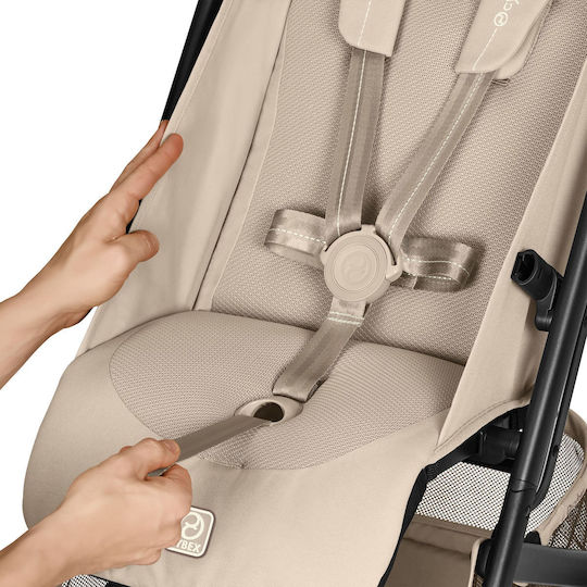 Cybex Beezy Baby Stroller Suitable for Newborn Almond Beige 8.5kg