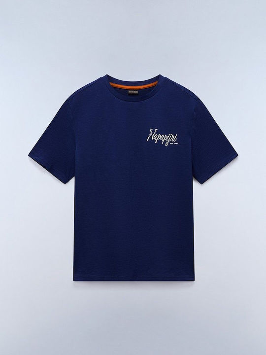 T-shirt Navy Μπλε