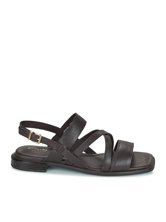 Ariany Strap Sandale Damă Maro