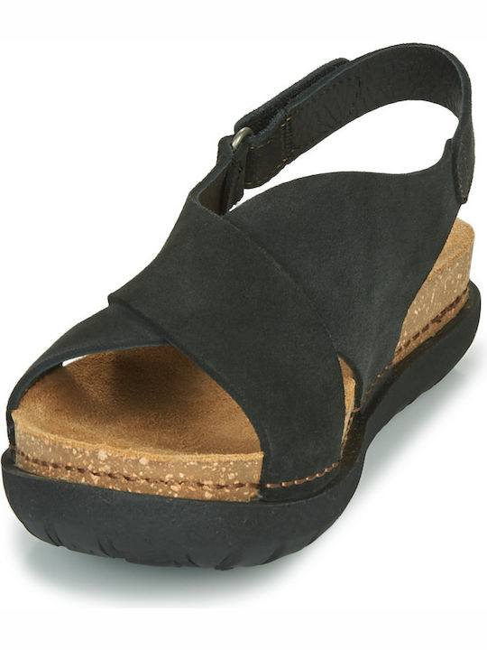 Γυναικεία Σανδάλια Flatforms Μαύρα