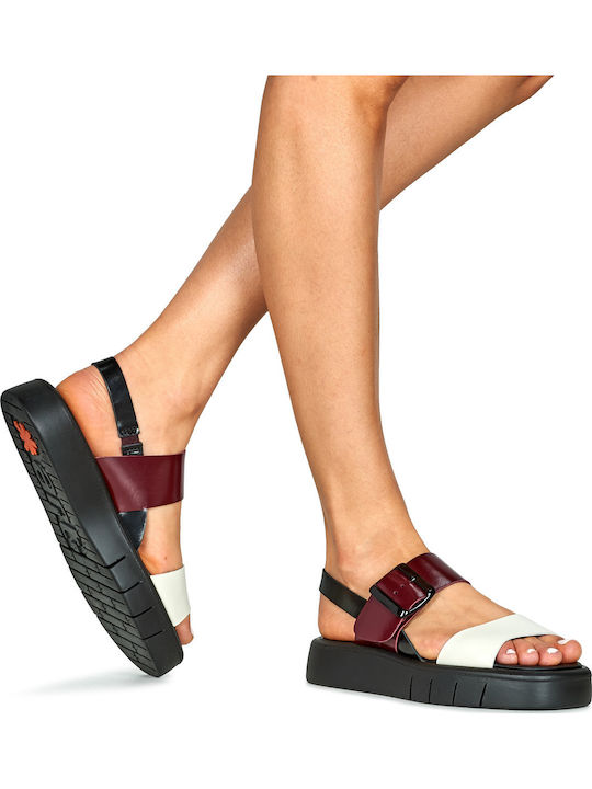 Flache Damen-Sandalen Flatforms