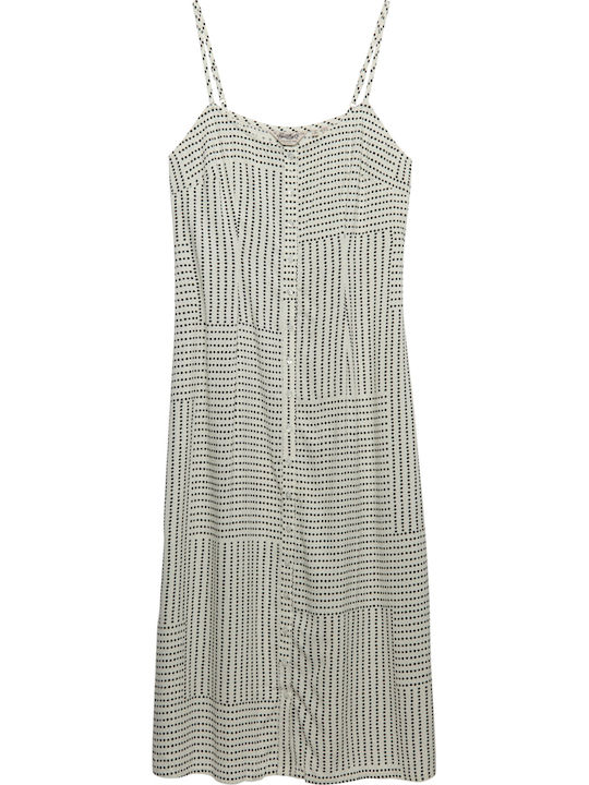 D2 Ovin Summer Midi Dress with Tearing Multi