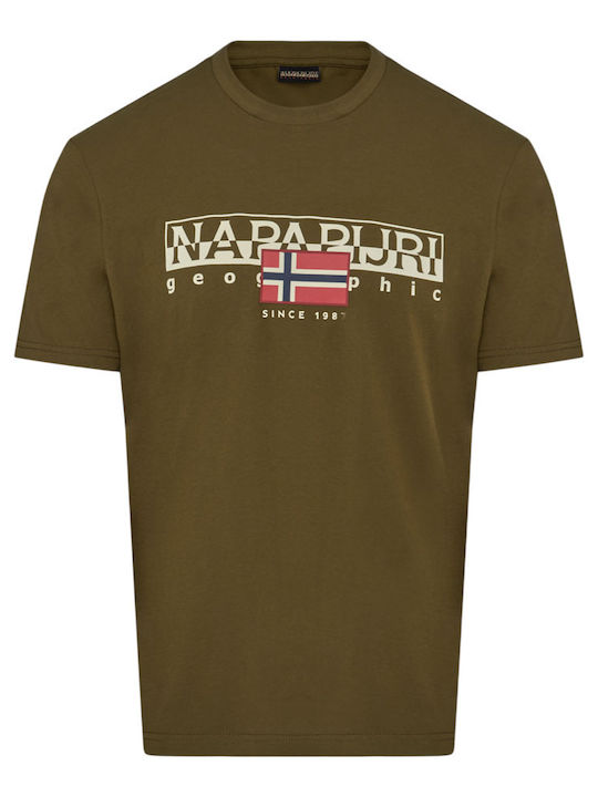 T-shirt Dark Olive NP0A4HTO-G3A