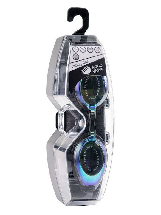 Aquawave Rc Γυαλιά Κολύμβησης Ενηλίκων με Αντιθαμβωτικούς Φακούς Μαύρα