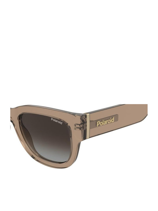 Polaroid Дамски слънчеви очила с бежова рамка и бежови стъкла PLD6213/S 10A/LA