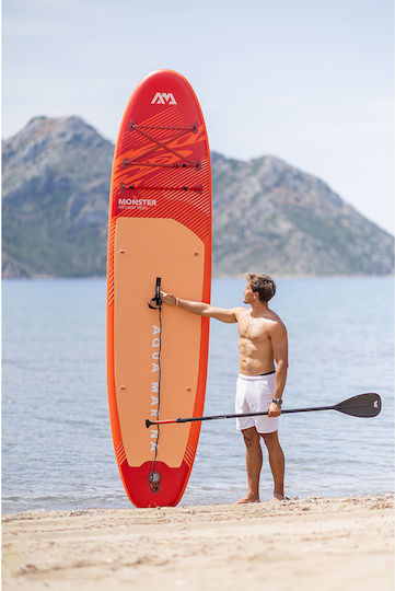 Aqua Marina Monster Inflatable SUP Board with Length 3.66m Orange
